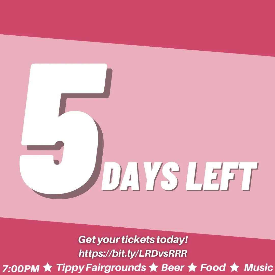 LafayetteDerby's tweet photo. 5 days left until the game. Be there or be square! https://t.co/vxIOzqRtur