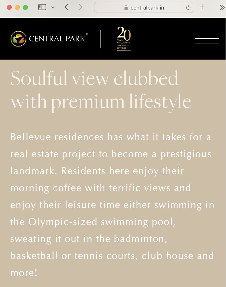 CentralPark-2 Bellevue RWA (@cp2bellevuerwa) on Twitter photo What was promised by the builder, is not delivered even after 10 years of occupancy 2 the residents centralpark.in/central-park-b… <a href="/CentralParkIn/">Central Park</a> #CentralPark #CentralParkResorts #CentralParkFlowerValley #Bellavista <a href="/cmohry/">CMO Haryana</a> <a href="/mlkhattar/">Manohar Lal</a> @dcmohry <a href="/Dchautala/">Dushyant Chautala</a> <a href="/PMOIndia/">PMO India</a> <a href="/narendramodi/">Narendra Modi</a> <a href="/dtcphry/">Director Town & Country Planning</a> What was promised by the builder, is not delivered even after 10 years of occupancy 2 the residents centralpark.in/central-park-b… <a href="/CentralParkIn/">Central Park</a> #CentralPark #CentralParkResorts #CentralParkFlowerValley #Bellavista <a href="/cmohry/">CMO Haryana</a> <a href="/mlkhattar/">Manohar Lal</a> @dcmohry <a href="/Dchautala/">Dushyant Chautala</a> <a href="/PMOIndia/">PMO India</a> <a href="/narendramodi/">Narendra Modi</a> <a href="/dtcphry/">Director Town & Country Planning</a>