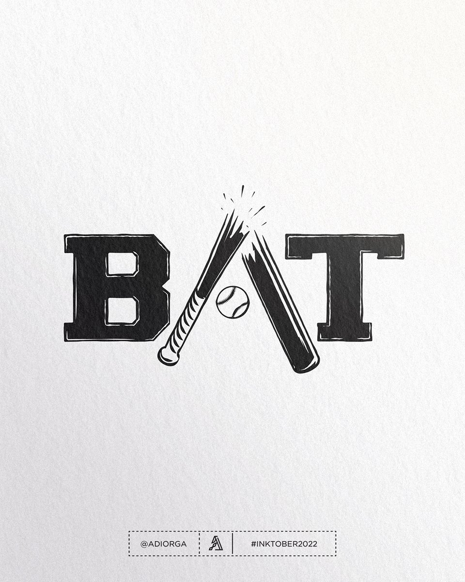 adiorga's tweet photo. BAT

#inktober2022bat #inktober #inktober2022 #typography #lettering #logodesign #adiorga #adrianiorga https://t.co/VPzkKKPvsL