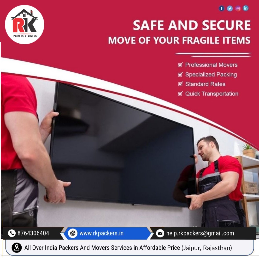 PackersRk's tweet photo. https://t.co/iOxwyEQoKV

Contact:- +91-8764306404

#rkpackersmovers #tensionfree #stressfree #localbusiness #Relocation #packaging #packersmovers #Jaipur #smartcity #movingsolution  #relocationspecialist #Vaishalinagarpackers #baniparkpackers #ambabaripackers #Jaipurpackers https://t.co/3L4iYxmoBM