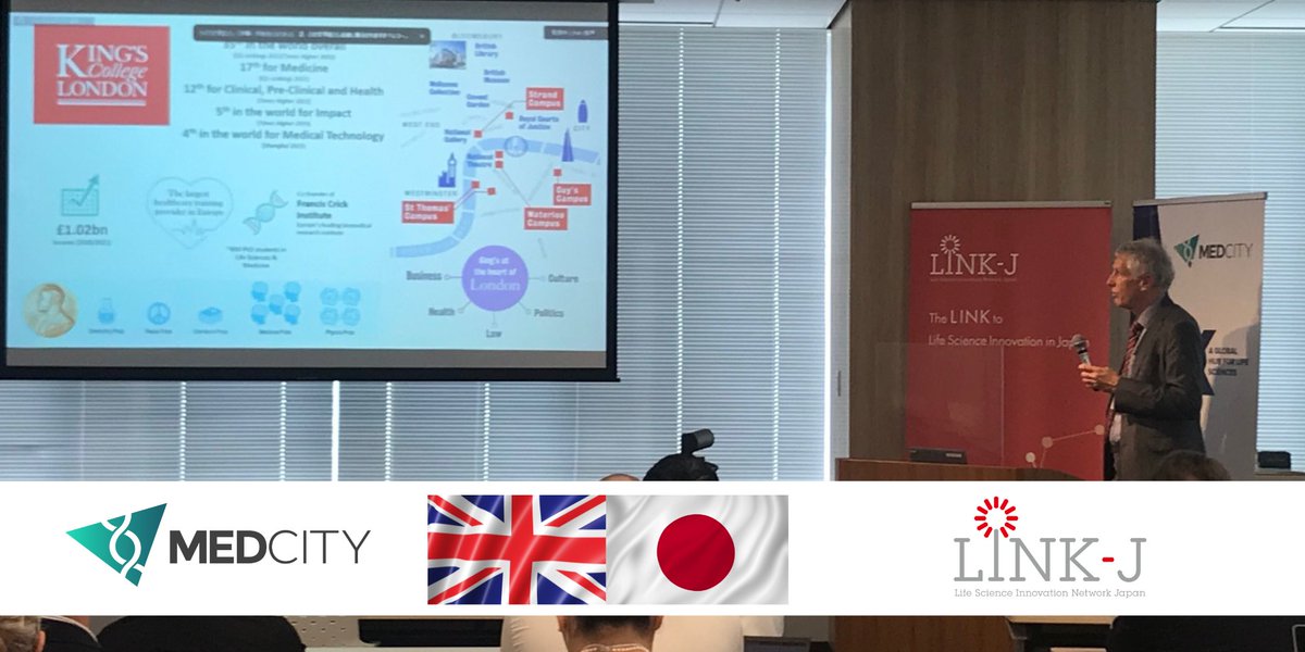Showcasing the capabilities of <a href="/KingsCollegeLon/">King's College London</a>, Dr Ian Durrant takes the floor in Tokyo for the #UK #lifesciences Symposium with <a href="/LINKJ20160324/">LINK-J</a>