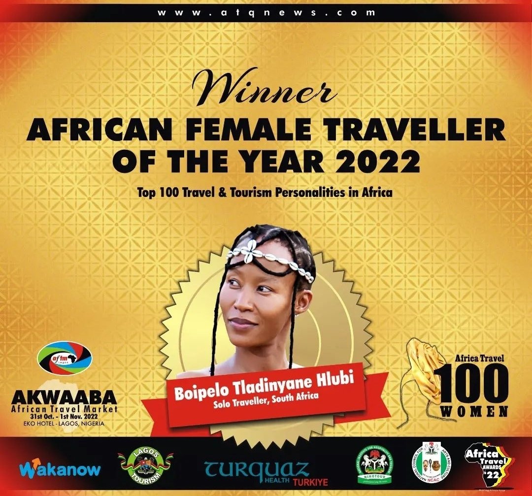 What a lovely surprise😁
Thank you @akwaabaaftm and the voters for this recognition of my contribution towards shifting the narratives about Africa through conversations about my experience across 54 African countries.

18th Akwaaba African Travel Market Oct 31st-Nov 1st 2022