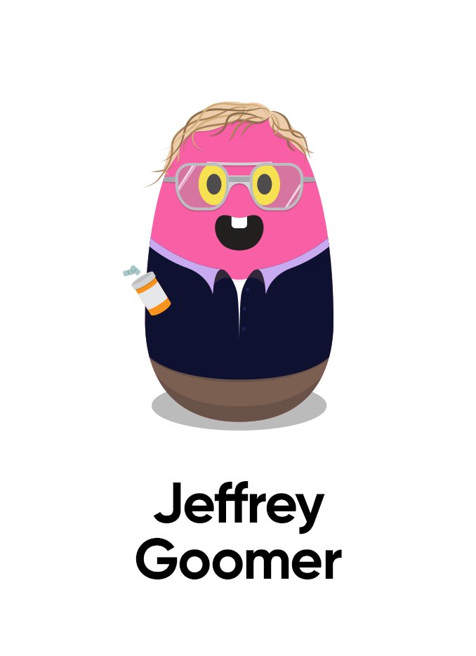 _GooBalls's tweet photo. It seems like GooBalls is hopping on the #DahmerNetflix  trend because the Duck Gods chose his name out of the 13 in the race!!  We present to you, Jeffrey Goomer! 

https://t.co/eiaxsOLTTX https://t.co/xbMmYu1Bes