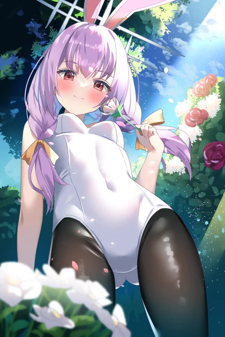 森の中のウサギさん#ブルアカ #秤アツコ 