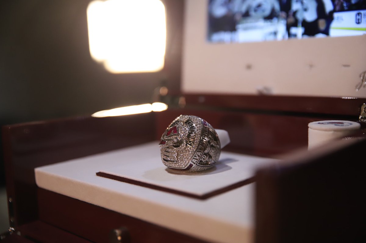 Avalanche's tweet photo. A peek inside.

#AvsRing #GoAvsGo https://t.co/o3fvgMI1lM