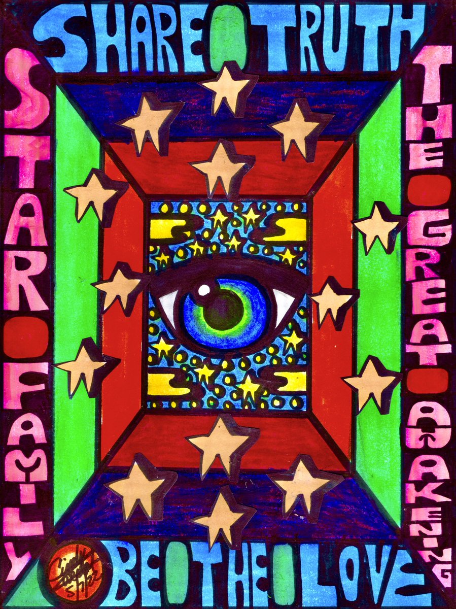 CindyZweibel's tweet photo. Title:Be the Love                          Copyright © 2022 Cindy Zweibel. #DrawingOfTheDay. #CZPOP #CindyZweibel.    Follow for Launch of NFT Collection https://t.co/Ml9NCFYfPl