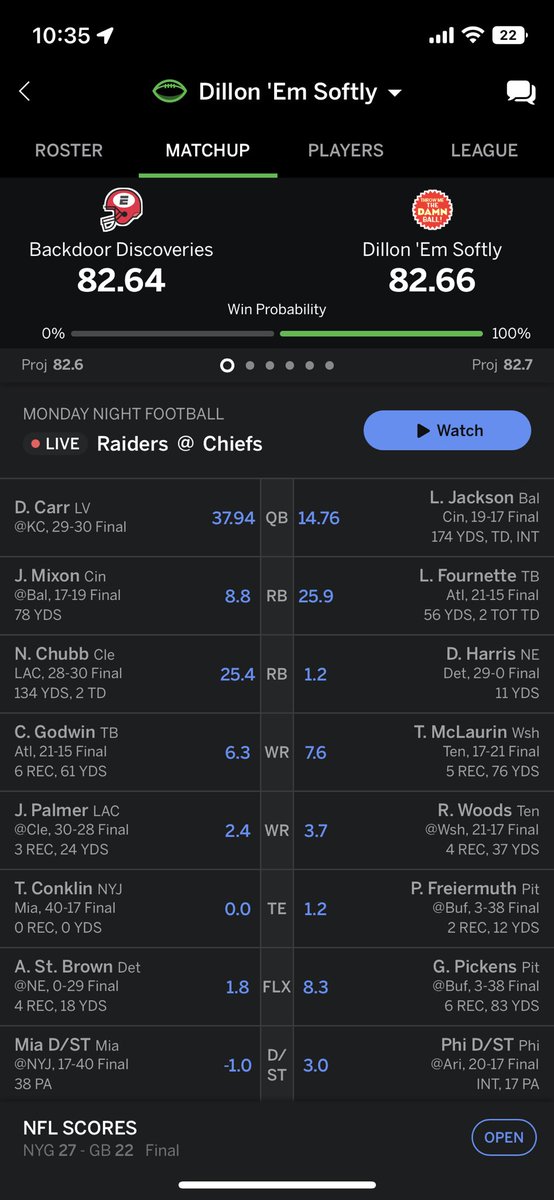 justduffynow's tweet photo. Just like the Chiefs we love winning them close ones!! 💪🏻🤙🏼 @YouHearUs2022 https://t.co/uqb7UwQ7xU