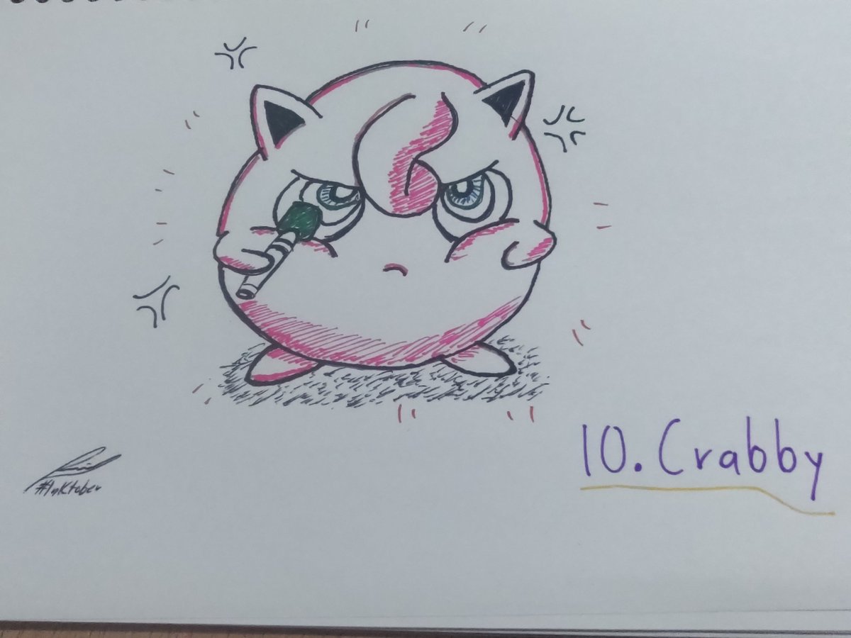 sr_pidgeotto's tweet photo. #inktober2022 #inktober #crabby https://t.co/xmC07x3dum