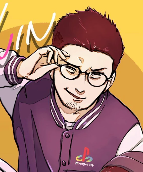 悪い表情シリーズ～不敵な笑み編～(なぜか全部前髪上がってるな…) 