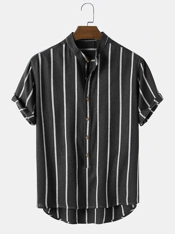 ThrinduMadhush's tweet photo. Mens Stripe Curved Hem Short Sleeve 100% Cotton Casual Henley Shirts
Click to buy:https://t.co/LLta79IKdK
#usmen #menfashion #Casual #shirt https://t.co/iiL89QkIdT