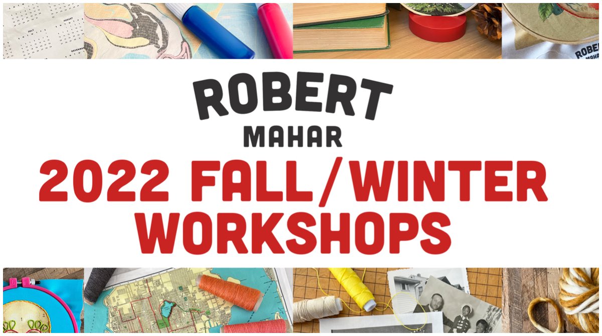 It’s workshop season! Join me for a hands-on class in Seattle, Denver, N and S California or virtually online. You’ll find the whole calendar of events here: robert-mahar.com/workshops-fall…