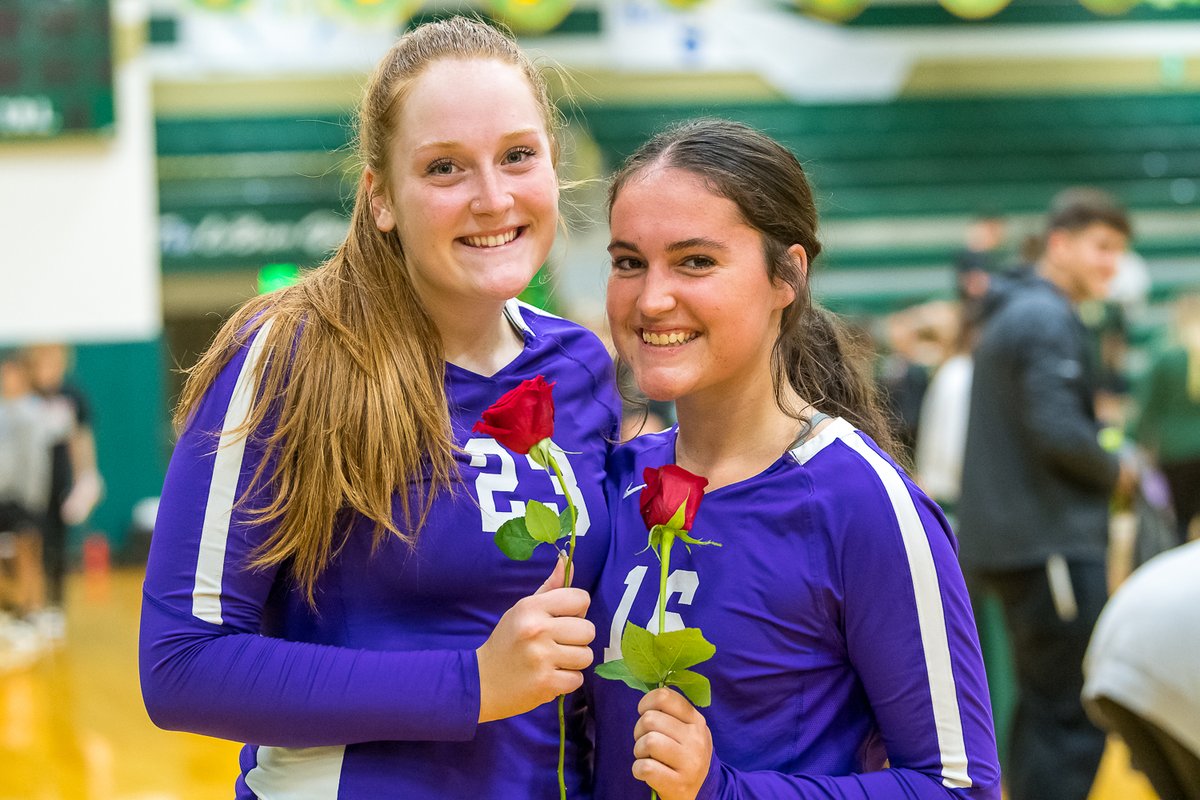 russellgifford's tweet photo. I missed their Senior Night, but a little love for Keystone Seniors @brookesmithh18 and @brystalbachman. Best wishes to you both in the future!! @Keystone_VB_ https://t.co/ufnkidaW9m