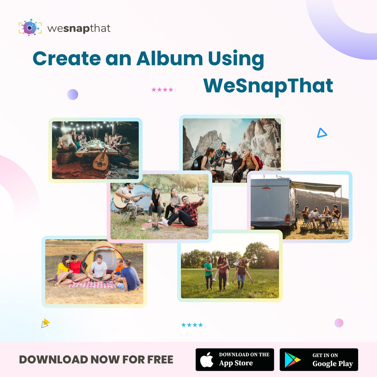 WeSnapThat_'s tweet image. Are you planning a family tour? 

Don't forget to create an album using the best photo sharing app - wesnapthat

#wesnapthat #photosharingapp #camping #weekend  #worldtour #photographer #photography #photos #app #tuesdaymotivation #friendsandfamily #life #WorldMentalHealthDay