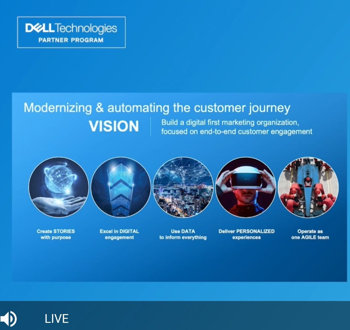 janice5676's tweet photo. Driving Marketing Innovation together what a dynamic session by Carol Lindell SPARK it's just getting bigger #DellTechSPARK2022 @DellTechPartner proud to be associated with Dell Technologies https://t.co/gt1pnPgGVK