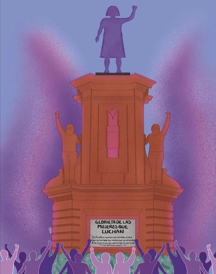 NetwomenM's tweet photo. #GlorietaDeLasMujeresQueLuchan https://t.co/H3goEccJRo