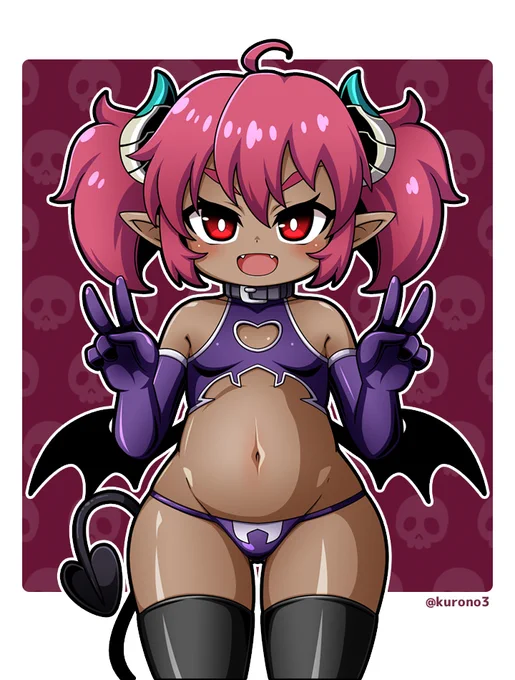 #このタグをみた人はド正面イラストを貼る 