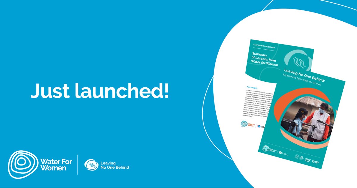 Water for Women (@_waterforwomen) on Twitter photo How can CSOs leave no one behind in #WASH?
Read this insights blog from @UTSISF, <a href="/Int_WaterCentre/">Int_WaterCentre</a> & <a href="/SNV_Water/">SNV Water - find us on Bluesky as snv.org</a> to celebrate the release of our latest publication on scaling out, scaling up and scaling deep to drive #transformational change.
👉 wfw.fund/LNOB How can CSOs leave no one behind in #WASH?
Read this insights blog from @UTSISF, <a href="/Int_WaterCentre/">Int_WaterCentre</a> & <a href="/SNV_Water/">SNV Water - find us on Bluesky as snv.org</a> to celebrate the release of our latest publication on scaling out, scaling up and scaling deep to drive #transformational change.
👉 wfw.fund/LNOB