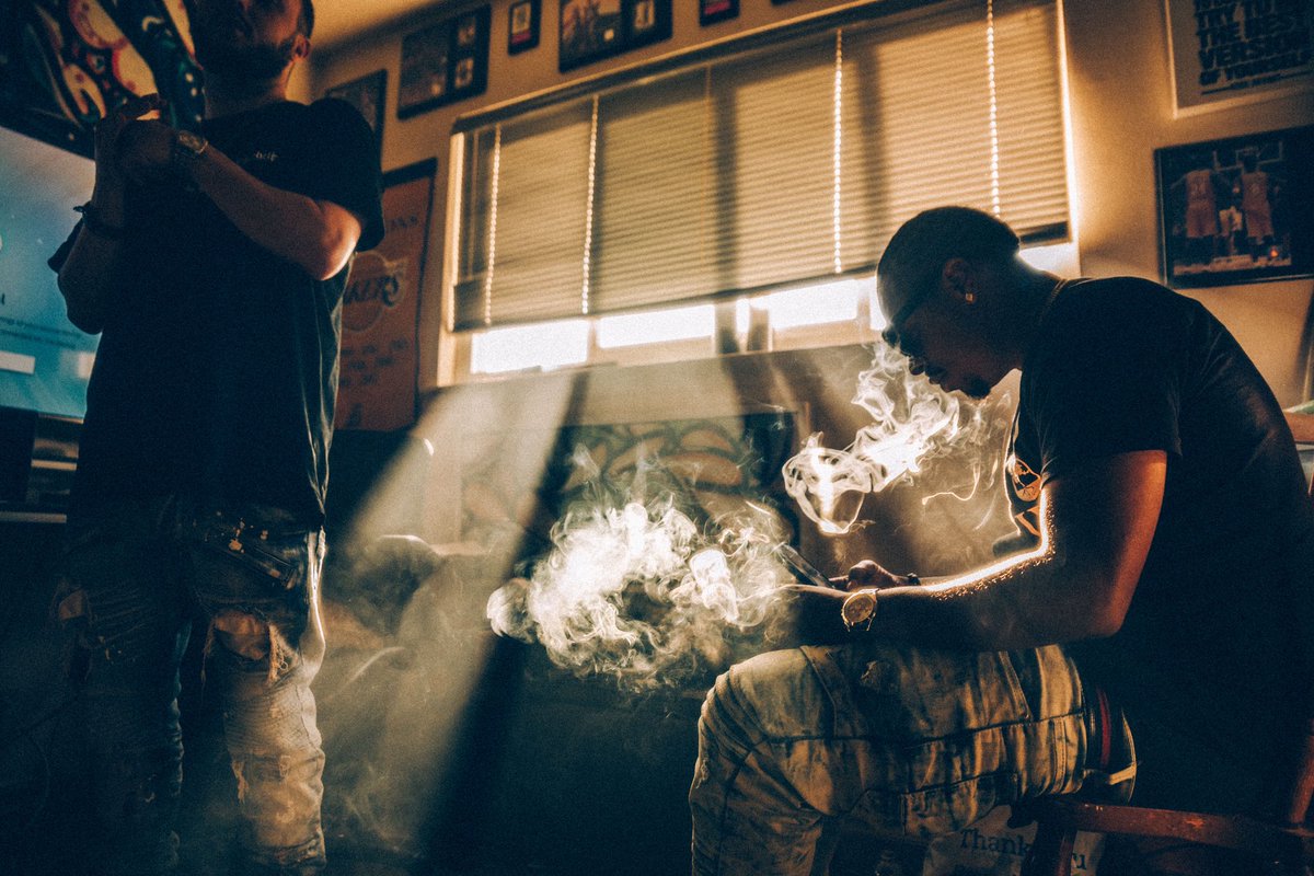 Shot some lifestyle shots yesterday for the homies and caught this 💨