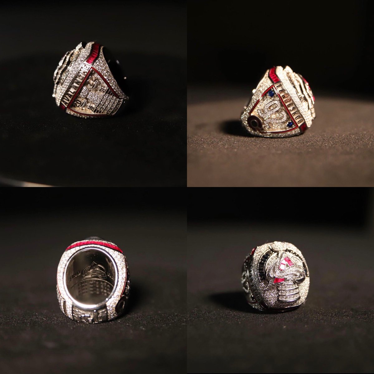 BarstoolDenver's tweet photo. The Avs Rings are here #GoAvsGo

(📸: @Avalanche ) https://t.co/94A8yZMWff