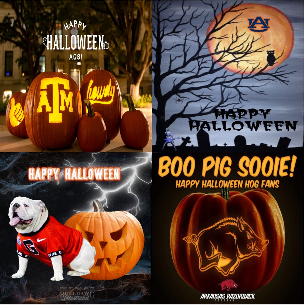 Congratulations to the four SEC teams ranked in the Top 25 after Segment #2:

#11 Texas A&amp;M
#13 Auburn
#17 Georgia
#25 Arkansas