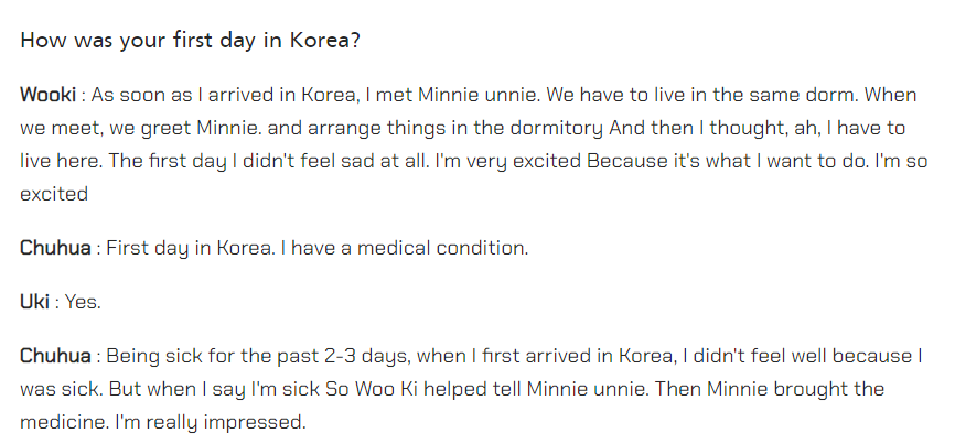 reminniescence's tweet photo. Shuhua got sick when she came to Korea for the first time so she told Yuqi, Yuqi told Minnie and Minnie brought the medicine for her 😭

https://t.co/7kefUKipln https://t.co/KkV2X0xi2X
