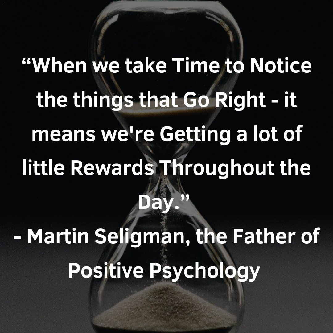 To become a more positive person, at the end of the day, create a habit to appreciate what went well.

Contact us for growth mindset workshop at your organization: inspire2aspire.org/self-improveme… 

#positivepsychology #positivity #positivethinking #positivereframing