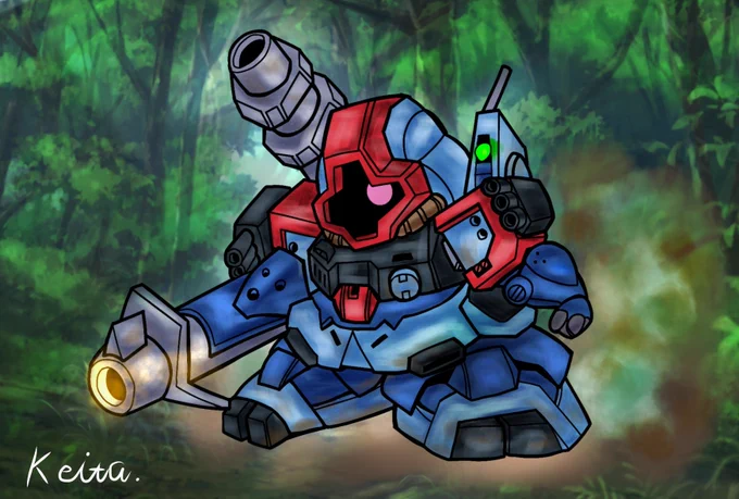 #あなたのみず色の作品を見せてください#SDガンダム 