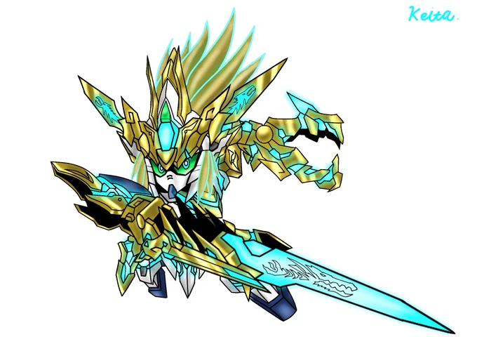 #あなたのみず色の作品を見せてください#SDガンダム 