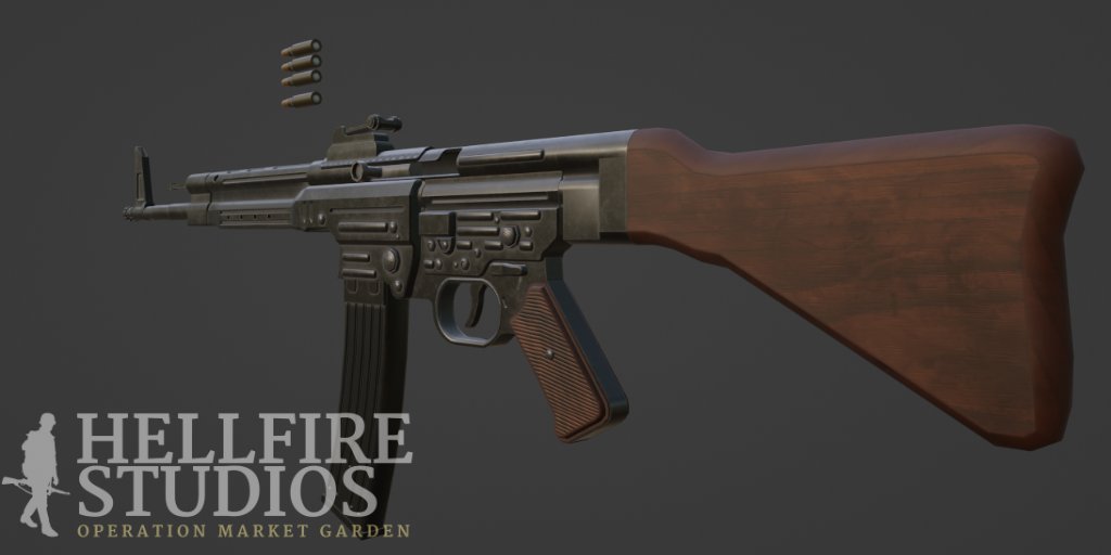 HellFire_Studio's tweet photo. Our brand new STG.44 modelled and textured!
Fantastic tool to suppress enemies https://t.co/gpPvlaMJjY