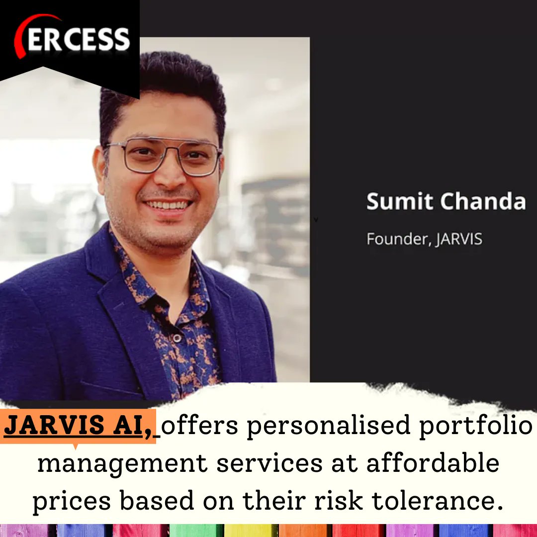 ErcessLive's tweet photo. JARVIS is an artificial intelligence platform that was established in 2016 by Sumit Chanda that offers end-to-end, customised, and personalised investment services for individual clients. 

#jarvis #ai #investment #indianstartup #startupindia #indianstartups #startup #startupnews https://t.co/Cj4r6bVGka