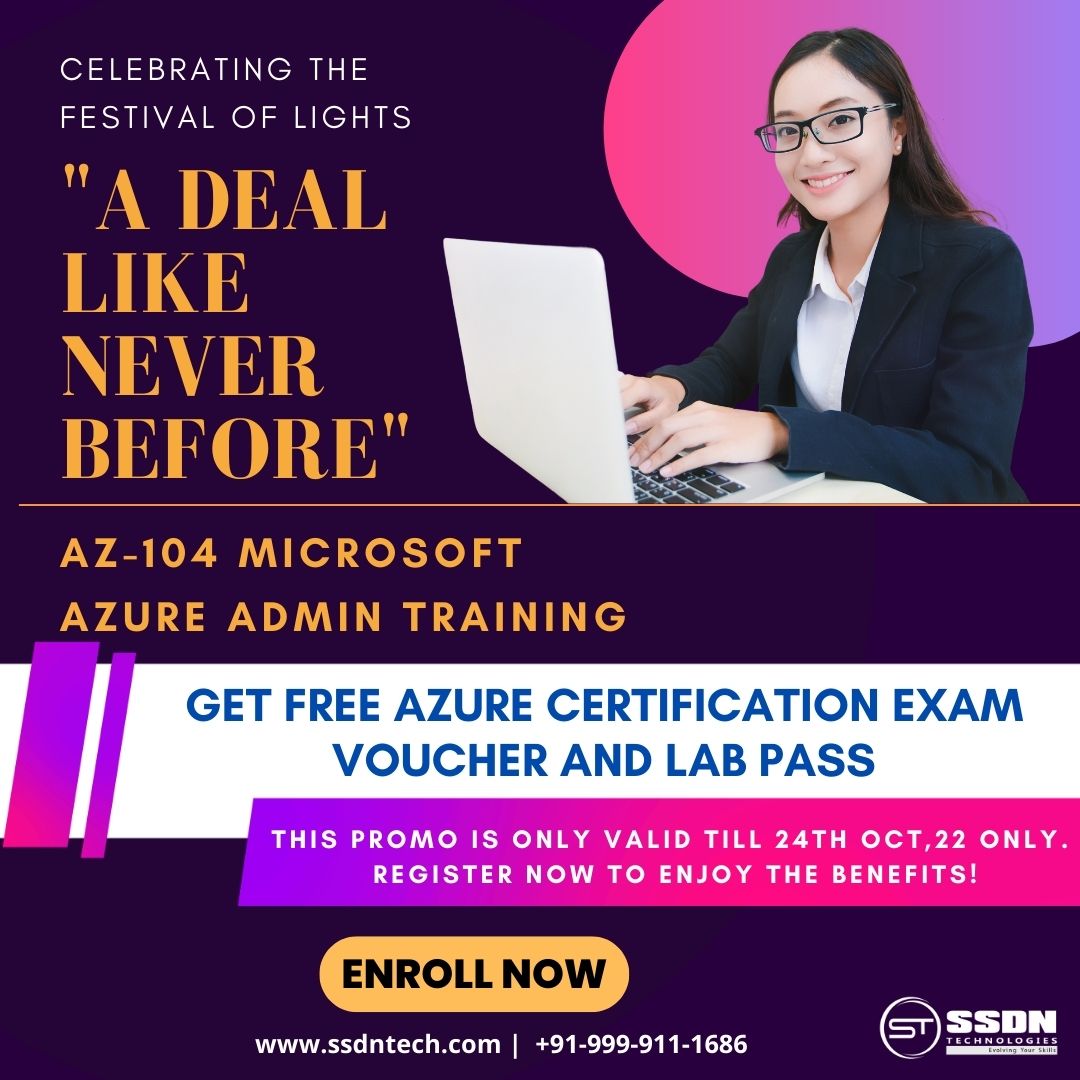 ssdntechnologie's tweet photo. Enroll before 24th Oct, 22 and Get free Azure certification exam voucher and lab pass. Register now: https://t.co/uaOgaeFz8N
#azure #azuredevops #azurewindow #azurecloud #microsoftazure #azuretraining #azuretrainingmicrosoft #azurecourse #microsoft #microsofttraining https://t.co/YPP5QI4iHn