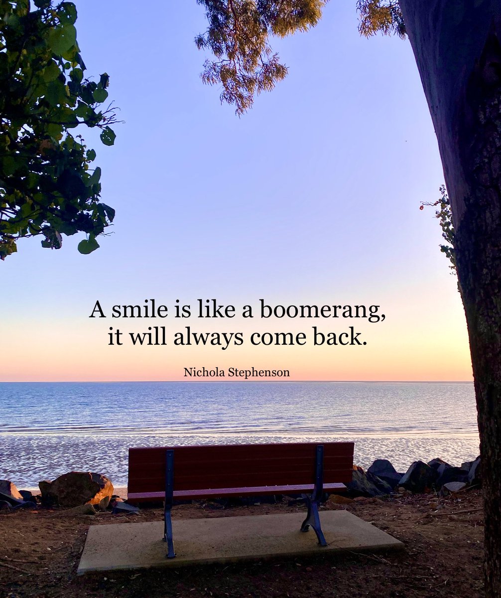 A smile is like a boomerang, it will always come back - Nichola Stephenson 🪃🖤💛❤️😀 #positive #mindset #positivevibes #joyTrain #thinkbigsundaywithmarsha #thrivetogether #makeyourownlane #successTrain #spdc #smile #nevergiveup