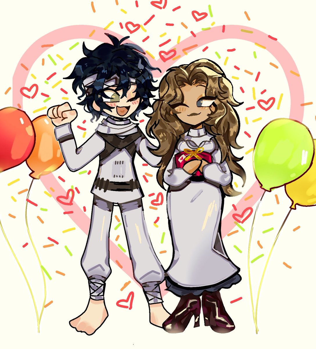 Ahmaro_oo's tweet photo. HAPPY BIRTHDAY MY LOVES💕😭
-
I WAS DOING A LOT OF THINGS IN THE DAY AND I COULDN'T FINISH THE DRAWING ON TIME,but... here it is and finished so wuuuuuuu🎉
-
#adaemil #emilada #identityVイラスト #identityV #idv #HappyBirthday #game https://t.co/7n7yqE8qxx