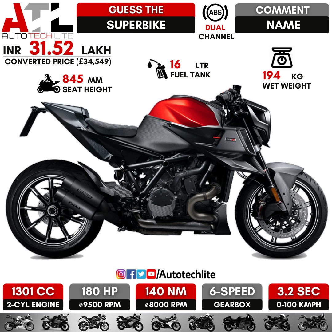 autotechlite's tweet photo. #guess the #superbike and comment its name🔥..Do you think this is best naked sports bike ever made??..Which is your favourite bike??
.
.
@autotechlite ⬅️⬅️⬅️🇮🇳🇮🇳🇮🇳 for more amazing posts follow our page
.
.
#brabus #brabusnation #brabusclassic #brabuspower #bikepower #bikereview https://t.co/09klqJrY9X