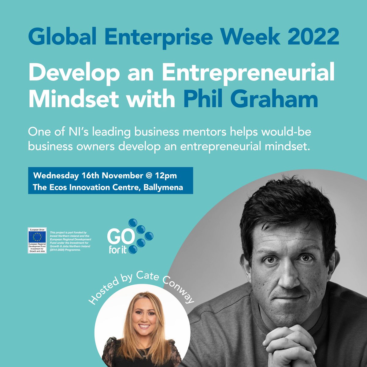 Thinking of starting a business? I’ll be chatting to <a href="/PhilGraham01/">Phil Graham</a> about how he got started and grew his incredibly successful business on Nov 16 with @goforitnews Get tickets eventbrite.co.uk/e/develop-an-e…