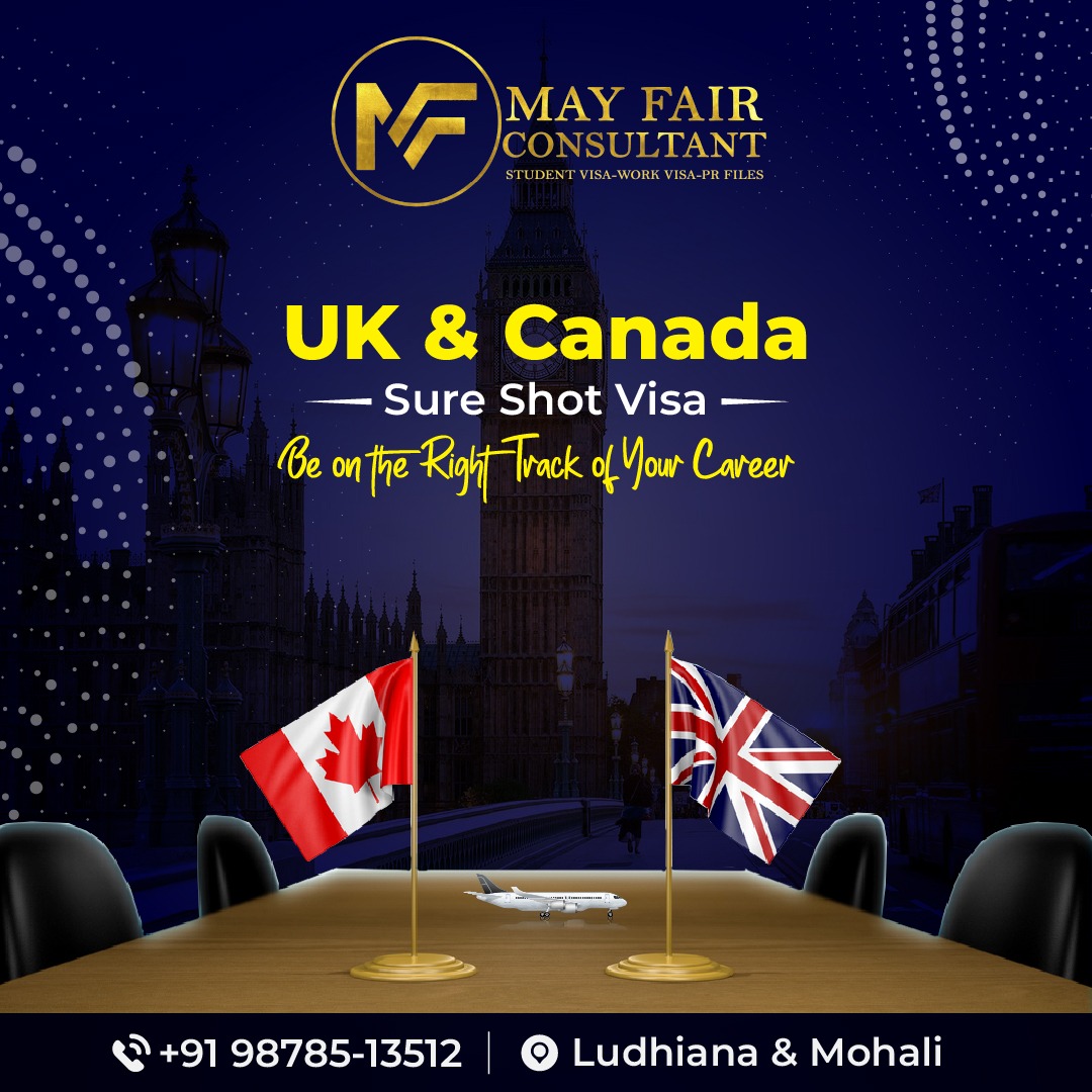 may_consultant's tweet photo. Always choose the right path for a bright career to get success abroad, Get UK &amp; Canada sure-shot visa from MayFair Immigration.
👇
To know more
Call us at 📞+91 9878513512
*
*
#mayfair #canada #uk #VISA #travel #travelabroad #work #abroad #ludhiana #Mohali #mayfairconsultant https://t.co/VnUB51fuWQ