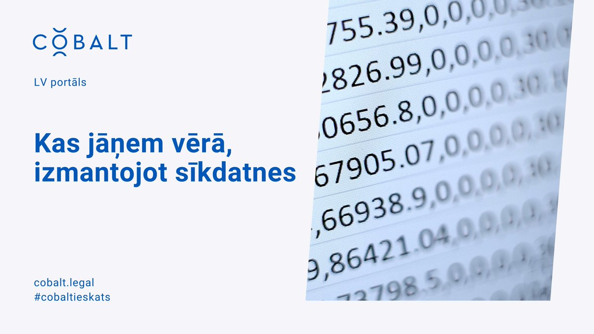 Kolēģu <a href="/AnnaVlKr/">Anna  Vladimirova-K</a> un <a href="/g_santare/">Gabriela Šantare</a> izvērsts komentārs par sīkdatnēm lasāms <a href="/LV_portals/">LV portāls 🇱🇻 | #StandWithUkraine 🇺🇦</a>.
💬Reklāmkarogs nedrīkst mudināt izdarīt izvēli, piemēram, ar krāsām, šifru, novietojumu, un rosināt lietotāju piekrist sīkdatnēm.
🔗bit.ly/3ysBZss