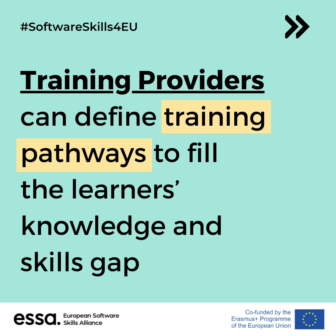 software_skills's tweet image. 📊 @software_skills #edu profiles translate the employers’ skills needs into educational terms with measurable learning outcomes.
Educational institutes, employers, training providers, and individuals can use them freely ⏩
bit.ly/3rLUMLv
