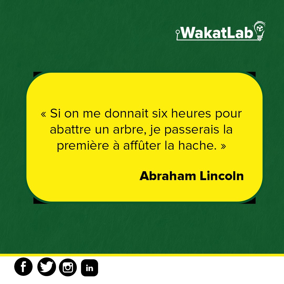 Une bonne préparation est nécessaire avant le démarrage d'un projet.
Il faut toujours s'assurer d'avoir les reins suffisamment solides pour encaisser les coups.
Excellente semaine.

#inspiration #motivation #incubateurnumerique #fablab