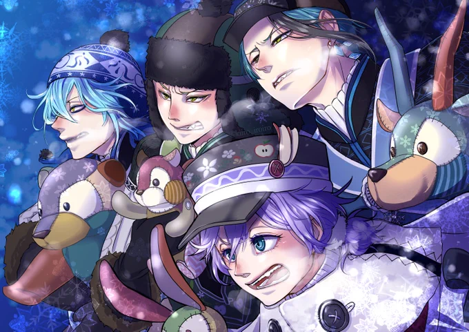 タグで白黒にしたのを出していたらカラー気になっていただけたので再掲豊作村イベ楽しかったなぁ～! 