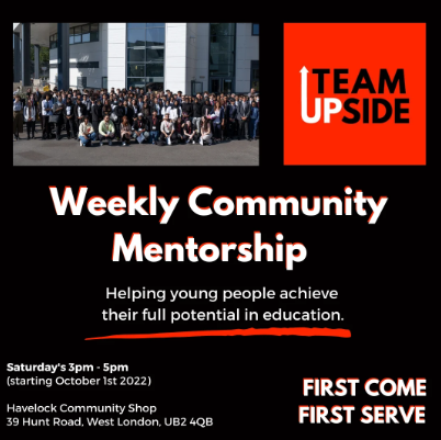 AzizFndn's tweet image. Do you know any young people aged 14-18? @Team_UPside, a West London based community initiative, is offering free support with UCAS personal statements, CV writing, revision and career advice.

📍West London 
⌚️ Every Saturday 3pm-5pm 

Find out more 👇🏽
teamupside.org/services/local…