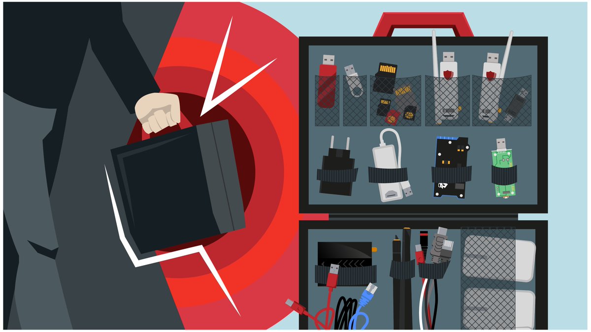 🕵️‍♂️ Что мы берем с собой, выезжая на проведение анализа беспроводных сетей или проектов в формате Red Team? 

Смотрим внутрь компактного гаджет-органайзера
habr.com/ru/company/dse…