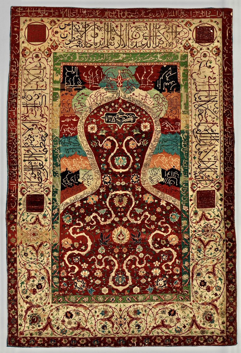 Rugs are a significant part of Muslim culture. Used for prayer ...