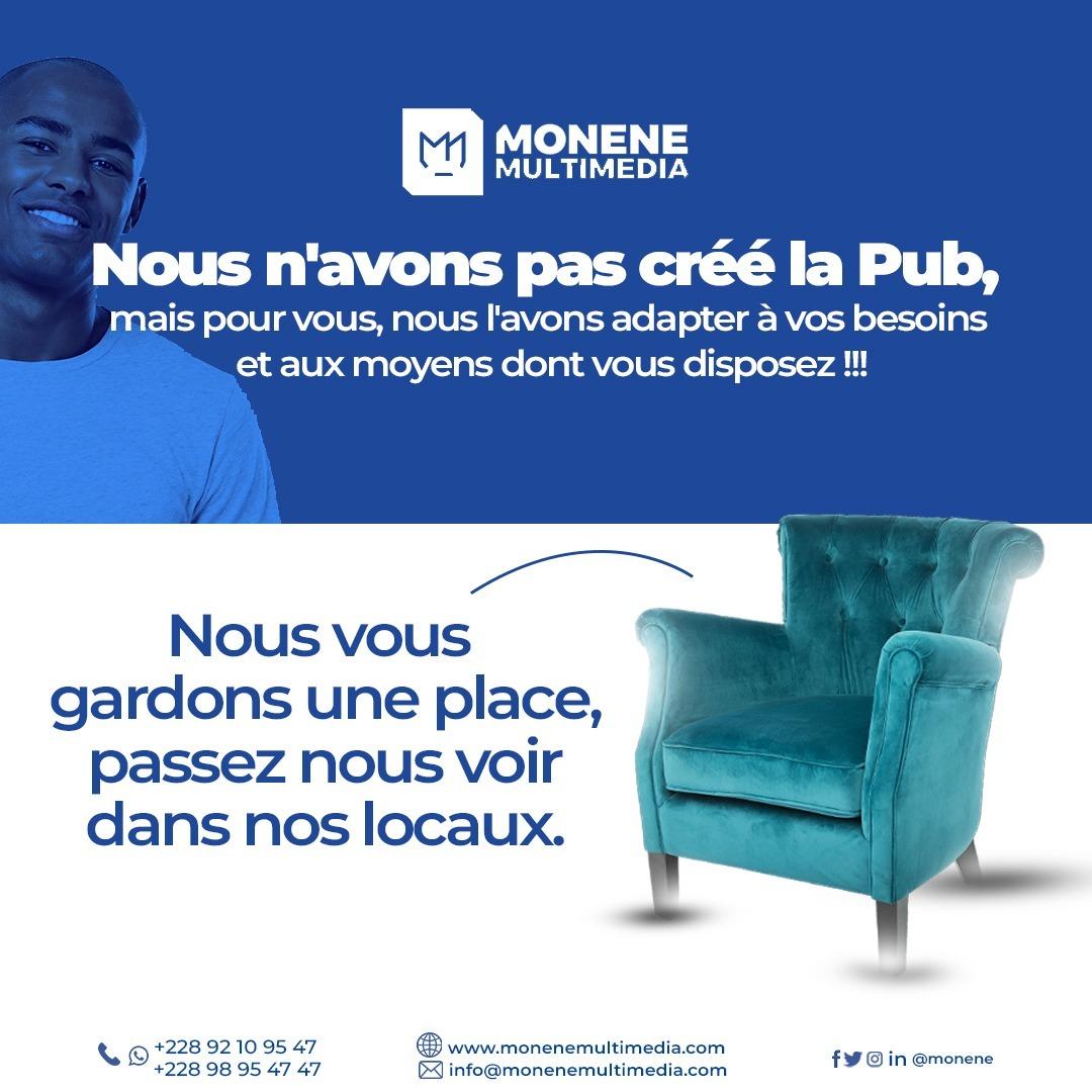 MoneneMultimed1's tweet photo. Construisez une communauté autour de votre entreprise ou de votre activité grâce à la communication. Préconisez les meilleures idées pour de meilleurs résultats. Monene Multimédia vous garde une place au chaud. Passez vite nous voir  ! https://t.co/Slb8jJCcKC