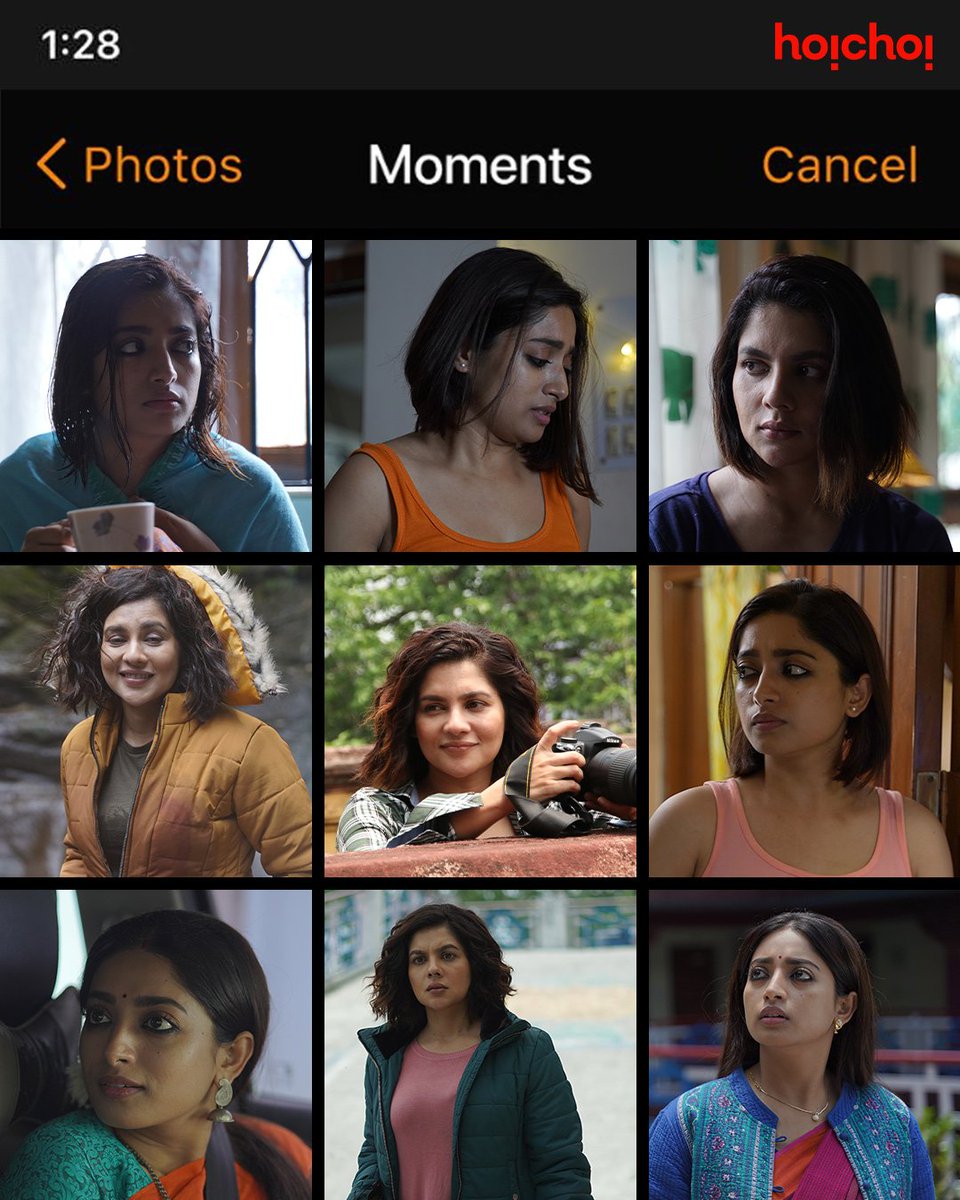 A sneak-peak into Malini's gallery! #HelloRememberMe premieres 21st October, only on #hoichoi @m_ishaa @Paayel_12353