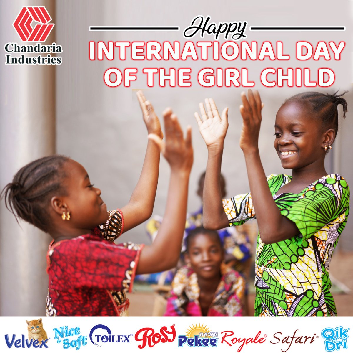 The Girl Child is a lifetime treasure 🥇! It is our responsibility to join with them in all their diversity, amplify their power and solutions as change-makers, and address the obstacles they face. #HappyInternationalDayoftheGirlChild 
.
.
#cil #celebrategirls #girlpower