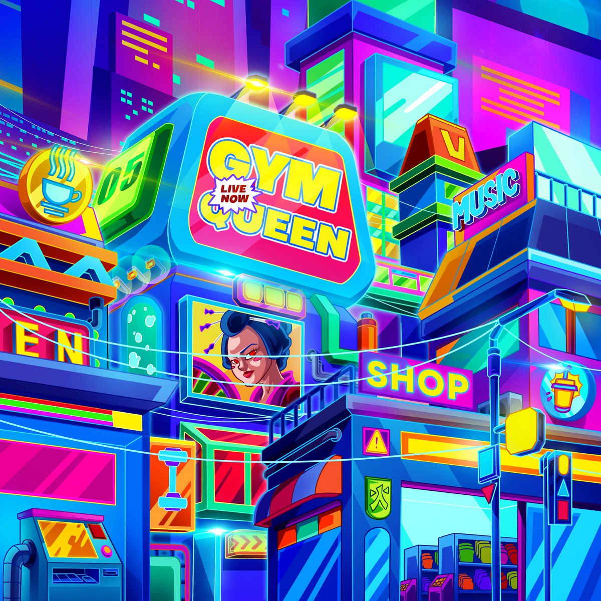 “This city is like a futuristic pinball machine.. and the inhabitants here.. What do they look like under their neon suits? Alas, maybe I’m one of the lucky ones..”

Soon.jpeg 👀

#gymqueens #gymbros #nft #nftart #nfts #nftcollection #nftcollector #art
