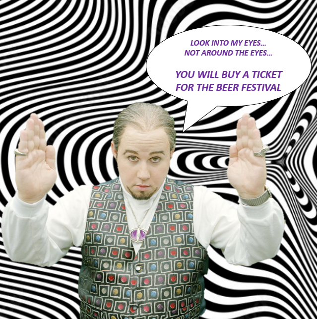dbf_beer's tweet photo. 😵‍💫Err...not sure folks needs hypnotising to come to the festival, Kenny. However, tickets (especially for Friday) are dwindling.

Get you tickets now, to avoid disappointment👇
https://t.co/6ldpPydpcF

#didsbury #beer #livemusic #manchester #stockport #Trafford #salford https://t.co/j9ITg4RQry