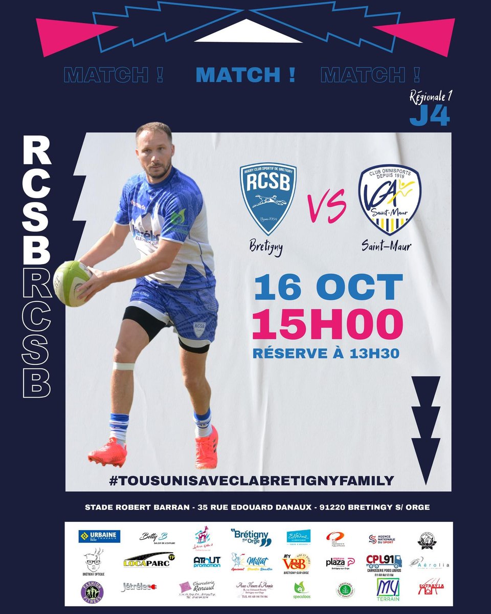 Rugby Club Sportif de Brétigny tweet media