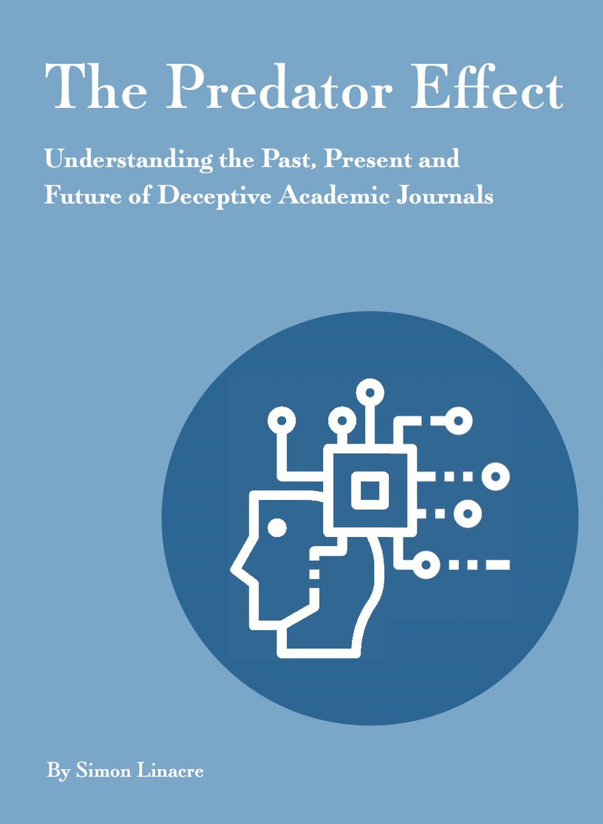 slinacre's tweet photo. It was great to talk to Matthew Ismail from @chsconf about my new book on #predatorypublishing 'The Predator Effect' for the latest @ATG_NewsChannel podcast https://t.co/4iYCvm8nAJ #scicomm #scholcomm #publicationethics #researchintegrity #ethics #publishing #books #journals https://t.co/35oJwnBjds